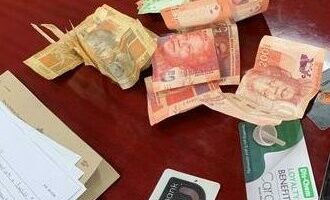 Money and cards were also recovered from the suspects.
