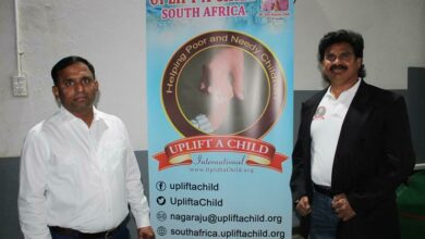 Uplift A Child director, Nagaraju Gurrala and founder of Uplift A Child, Sam Vonumu expressed their gratitude to sponsors that helped them launch the initiative.