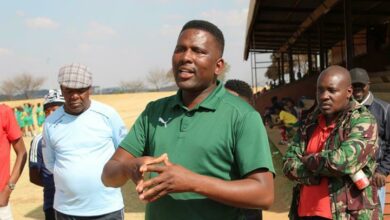 Midrand Local Football Association chairperson, Sthembiso Buthelezi. Photo: Sphiwe Masilela