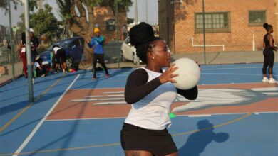 Edrei Mighty Warriors palyer Olebogeng Makgotla.