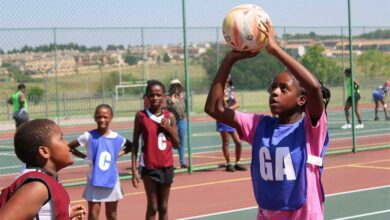 Midrand Royals goal attacker Hope Sekhwela scores a goal. Photo: Sphiwe Masilela