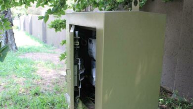The meter boxes in Vorna Valley do not have locks, so during power outages it becomes easy for criminals to steal what is inside. Photo: Comfort Makhanya