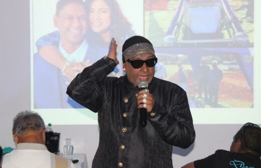 Karou ‘KC’ Charou performs. Photo: Sphiwe Masilela