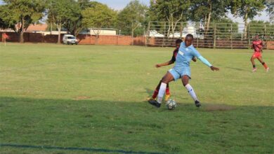Indlovu FCs goal scorer against Opopo FC Ndumiso Magubane is on 10 goals in seven league encounters. Photo: Comfort Makhanya