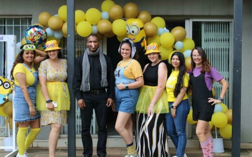 Cedarwood Preparatory School deputy headmistress Shannon Jacobs, learning support Raquel Lavos, GRU headmaster Sudeshan Moodley, learning support Deané Moolman, learning support Marthinique Smit, pre-vocational teacher Suvarna Juggath, and intermediate phase head and teacher Nikki Potgieter.