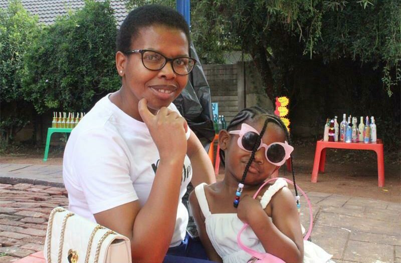 Family Kayakazi and Mikhulu Mabophe are all smiles.