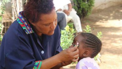 Pace painting for the children.