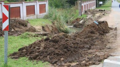 The Pitzer Road mess left by JRA and JW in Glen Austin. Photo: Sphiwe Masilela