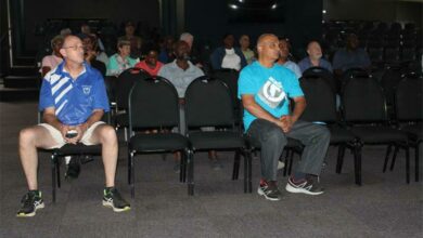 Residents attend the Semsa AGM meeting, held under PPRA in President Parks Bikers Church. Photo: Sphiwe Masilela