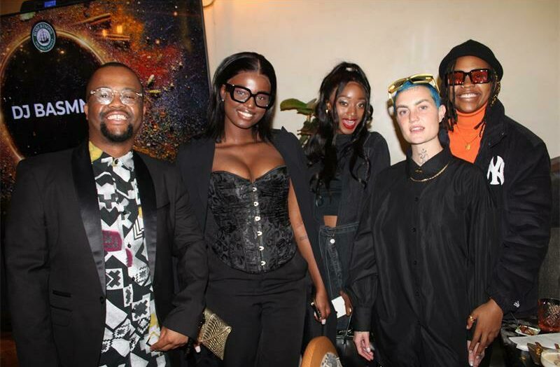 DJ Xtremme, Noluthando Sibanda, Kgatliso Ngema, Ashley Erasmus and Lula Odiba. Photo: Sphiwe Masilela