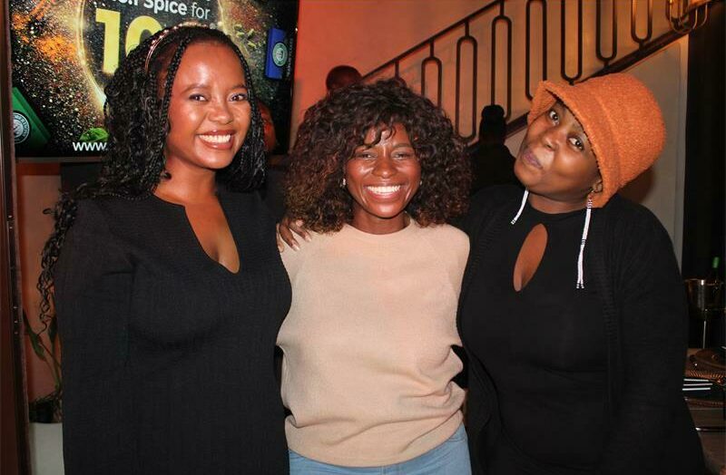 Friendship: Selloane Moleli, Lerato Mareletse and Bontle Phiti. Photo: Sphiwe Masilela