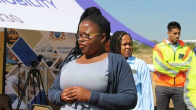 MEC of Transport and Logistics in Gauteng Kedibone Diale-Tlabela. Photo: Sphiwe Masilela