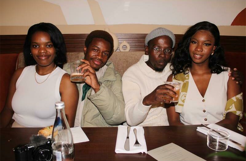 Friendship: Khensani Baloyi, Dan-Lee Blaauw, Nsuku Gin and Sharon Munyai. Photo: Sphiwe Masilela