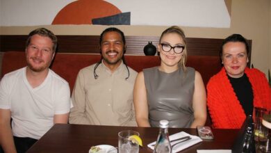 William Atterbury, Delon Qaid Leonard, Holly Rey and Sanet Oberholzer. Photo: Sphiwe Masilela