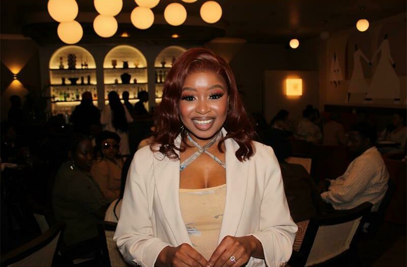 TV presenter and actress Palesa Tembe. Photo: Sphiwe Masilela