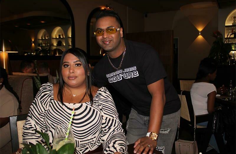 Aalita Adam and Jason Govender. Photo: Sphiwe Masilela