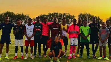 The players from Rush Hour Sports Management recently played a friendly encounter against TS Galaxy DDC team.