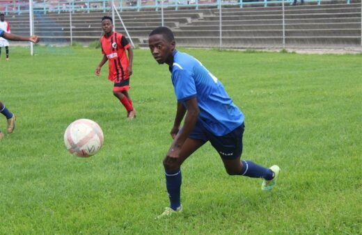 Neasm Academy left back Thokozani ‘TK’ Ngubeni.