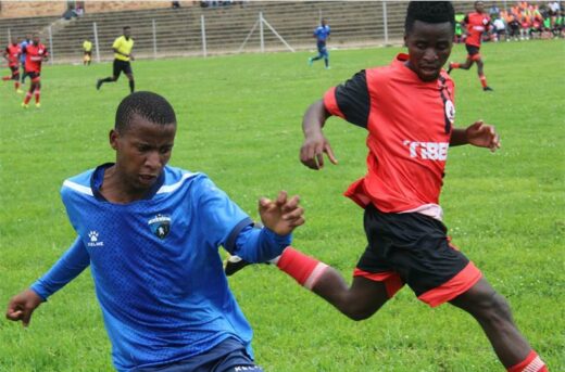 Neasm Academy winger Austin Mashego.