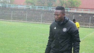 Indlovu FC coach Thato Legodi.