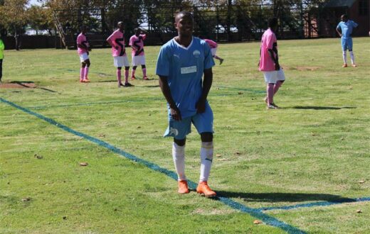 Indlovu FC’s midfield Shanen Booysen.