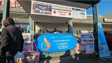 The Well Church congregants collect last loads of the relief fund in various centres around Midrand.