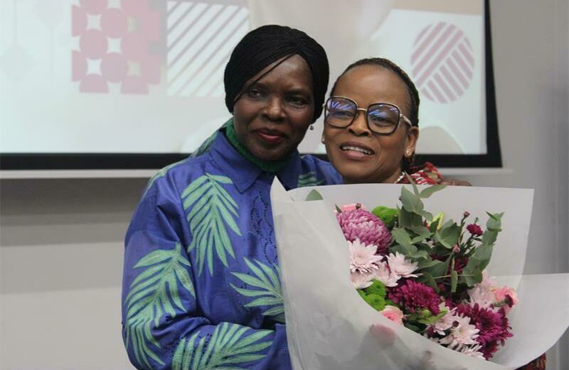 Chief director at the Department of Small and Local Business Development Nomvula Makgotlho, and PwC Southern Africa Shirley Machaba.