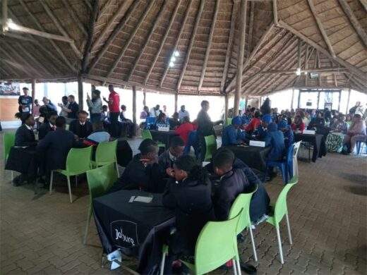 About 70 learners from 15 schools across all of Joburg's seven regions compete in the Rangers Coding Games Finals.