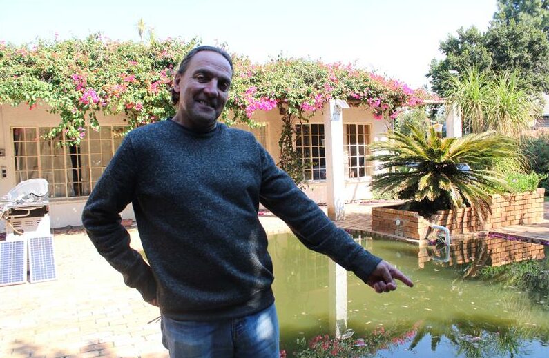 Three years after a blocked manhole damaged his swimming pool, Stuart Hall is still at loggerheads with JW, now with the entity's spokesperson Nombuso Shabalala, who allegedly blocked him on WhatsApp.