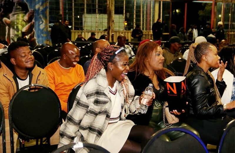The 2016 Savanna Audience Comics Choice Awards winner Thabo Kgaphola hosted guests at the Utlwa Di Jokes show held at Emperors Palace’s Red Roman Shed on May 30.