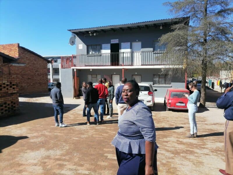 600 illegally built flat units in President Park make R2.1m a month for land owner and developer while neighbours suffer from sewerage.