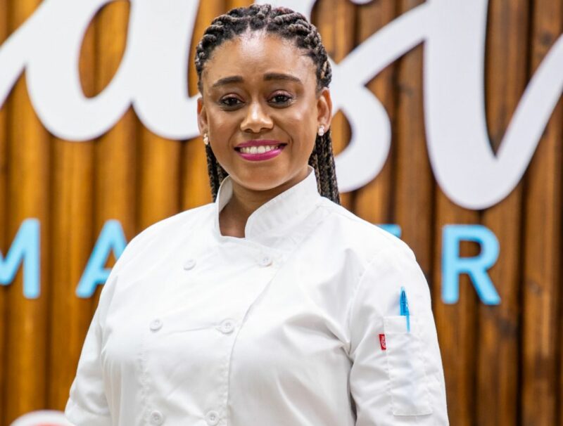 Halfway House cook Larcé Raymann is making strides in The Taste Master SA, making it to the top 6 of the cooking competition.