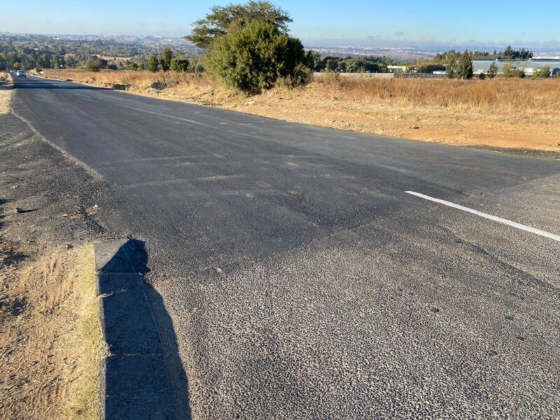 JRA’s infrastructure development HOD said the three streets will cost the agency R4.9m.