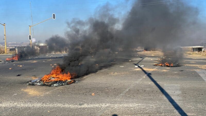 Mayibuye residents protested about electricity in their area, but when City Power came to help, they chased them away, according to Ward 110 councillor Angie Mphaho.