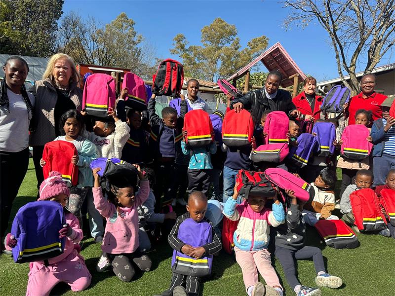 Angel Tots Academy principal Olipah Manyengawana expressed her gratitude, emphasising how these resources will bolster their primary focus on learning through play.