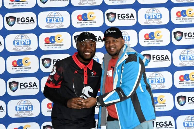 Mpho Mbele, Clint White, and Vuyiswa Ntombela triumphed at the 2025 Copa Invierno FootGolf tournament hosted at Oppenheimer Park Golf Club.