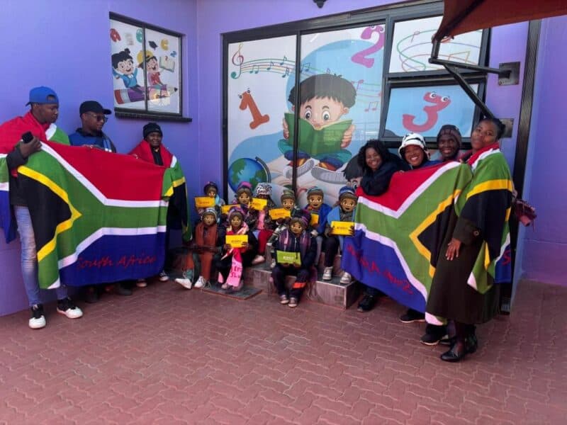 Midrand Constituency Head, Michael Sun, says the winter initiative drive was to support the educational needs of the young learners.