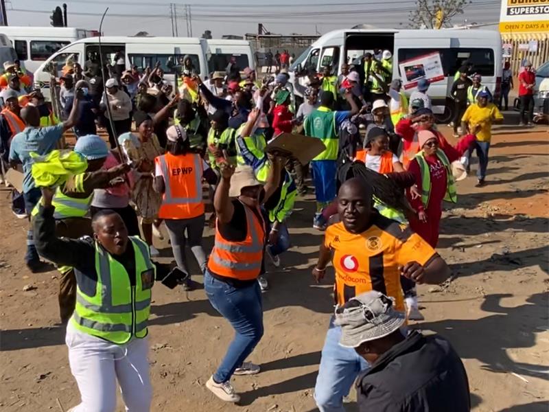 Mayibuye Youth Activism Movement secretary said the high electricity tariffs were infringing on their rights to equitable and affordable electricity.