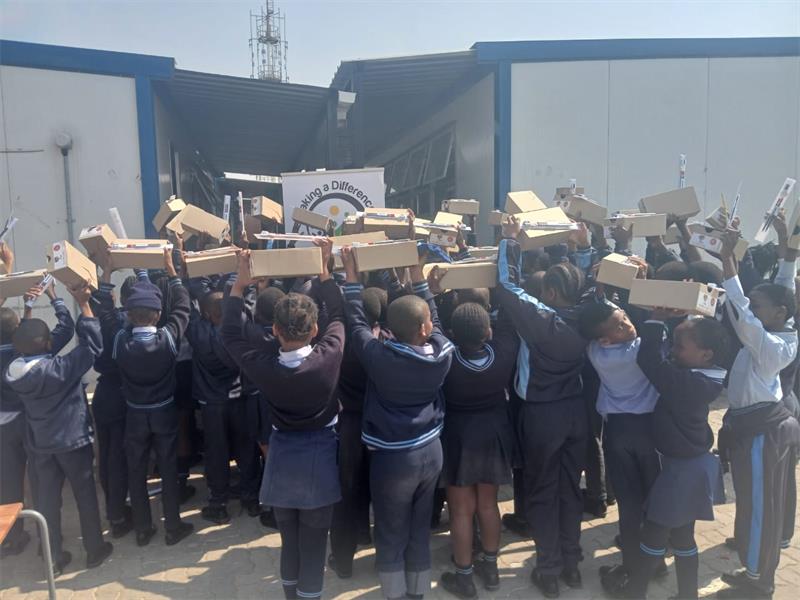 Founder and co-director of MadSA, Chan Naidoo, believes such donations can go a long way in changing learners' school experience.