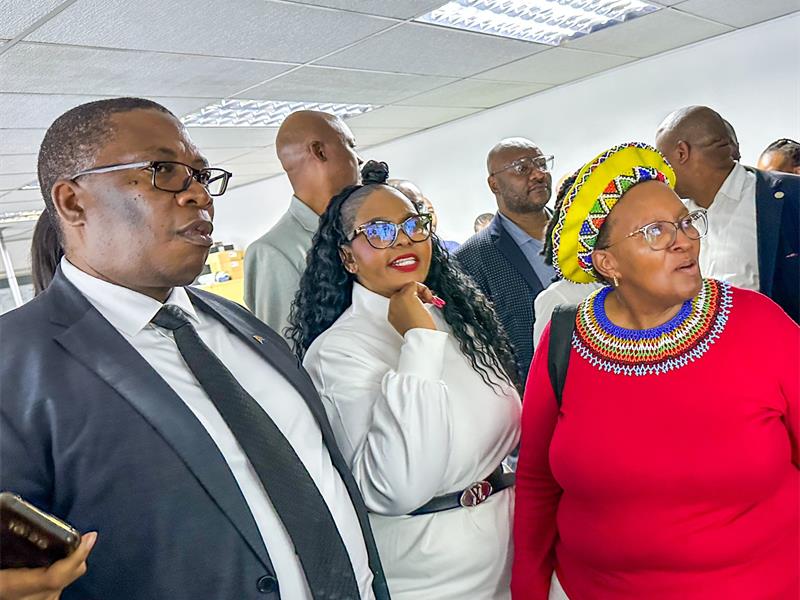 Premier Panyaza Lesufi, alongside members of the executive council and mayors, toured Gauteng EMS in Midrand to ensure the province is ready for the G20 summit.