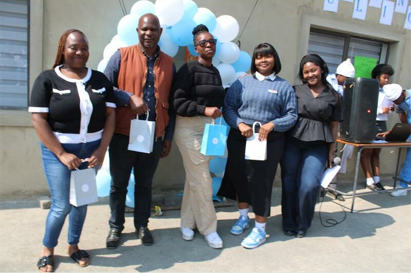 The local school addressed the effects of bullying and drug abuse, along with the assistance of Tshwarang Prevention and Awareness Treatment Centre.