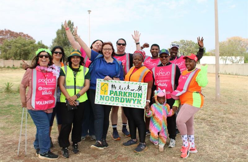 Over 160 runners took part in this parkrun to celebrate the blooming of the flowers this spring.