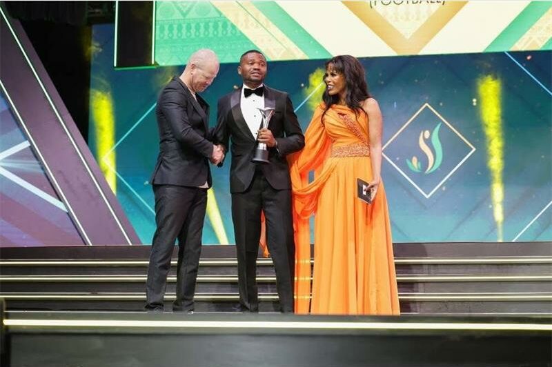 Phuti Lekoloane, Sports Volunteer of the Year in Football, is standing up for the LGBTQI+ community, telling them to come out of the closet, and onto the soccer pitch.