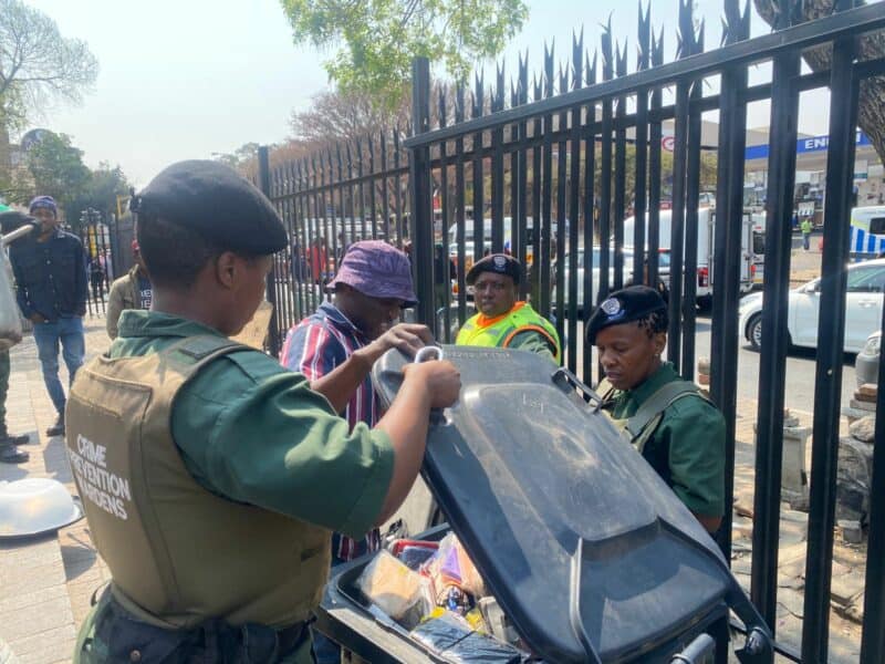 A city-wide by-law blitz hit Midrand today, with vehicles impounded and vendors shut down.