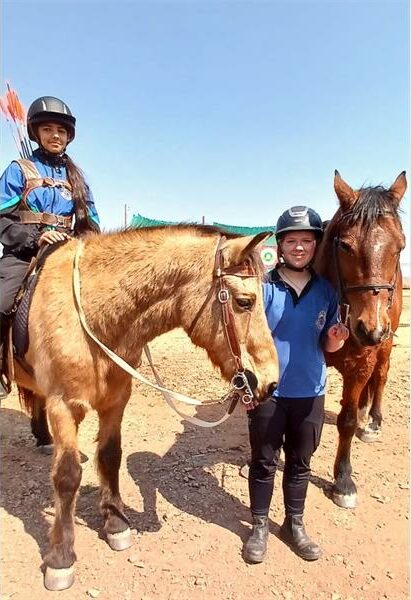 Summerhill’s Jacqueline Richardson and Anushka Sharma are off to the Sanesa Mounted Archery Nationals after dazzling at regionals.