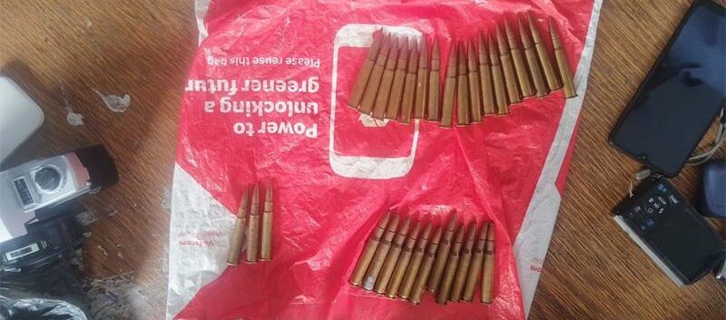 Suspect arrested and detained at Ivory Park Police Station.