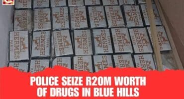 R20m worth of drugs seized in Blue Hills on October 28. Photo: SAPS