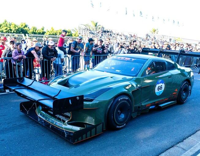 Franco Scribante wins the King of the Mountain title with his 2018 Nissan GTR R35 at the the inaugural Speed Classic Cape Town hillclimb on October 27, 2025. Photo: Supplied