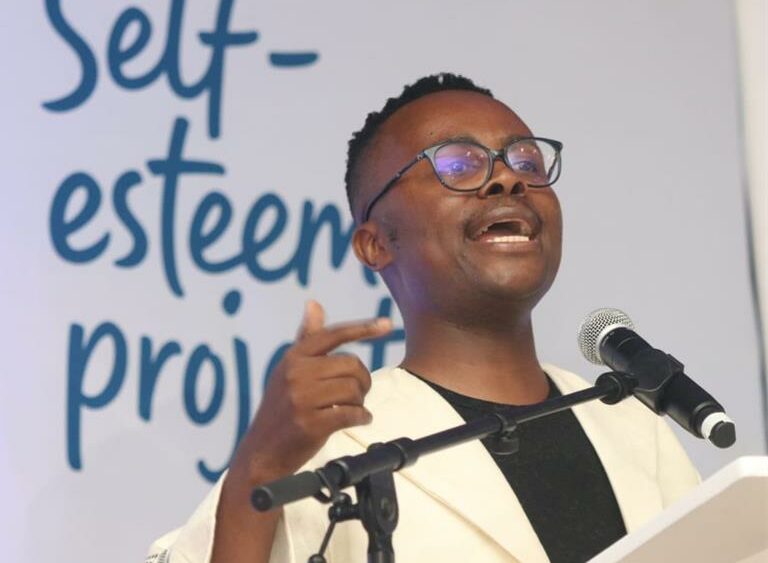 Director of the DBE’s social cohesion and equity directorate, Lukho Bottoman, delivered the opening address during the International Day of the Girl Child commemoration in Midrand High School on October 17. Photo: DBE