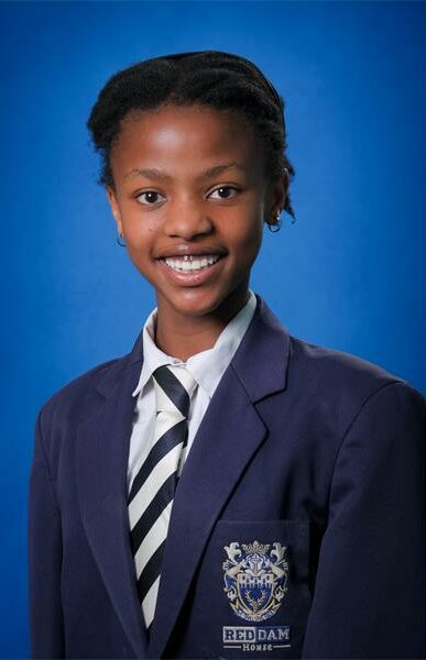 Reddam House Helderfontein Grade 12 learner and actress Nala Motha in her school uniform on July 24. Photo: Supplied
